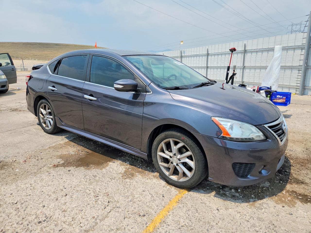 2015 Nissan Sentra Sr Black vin: 3N1AB7AP2FY375781