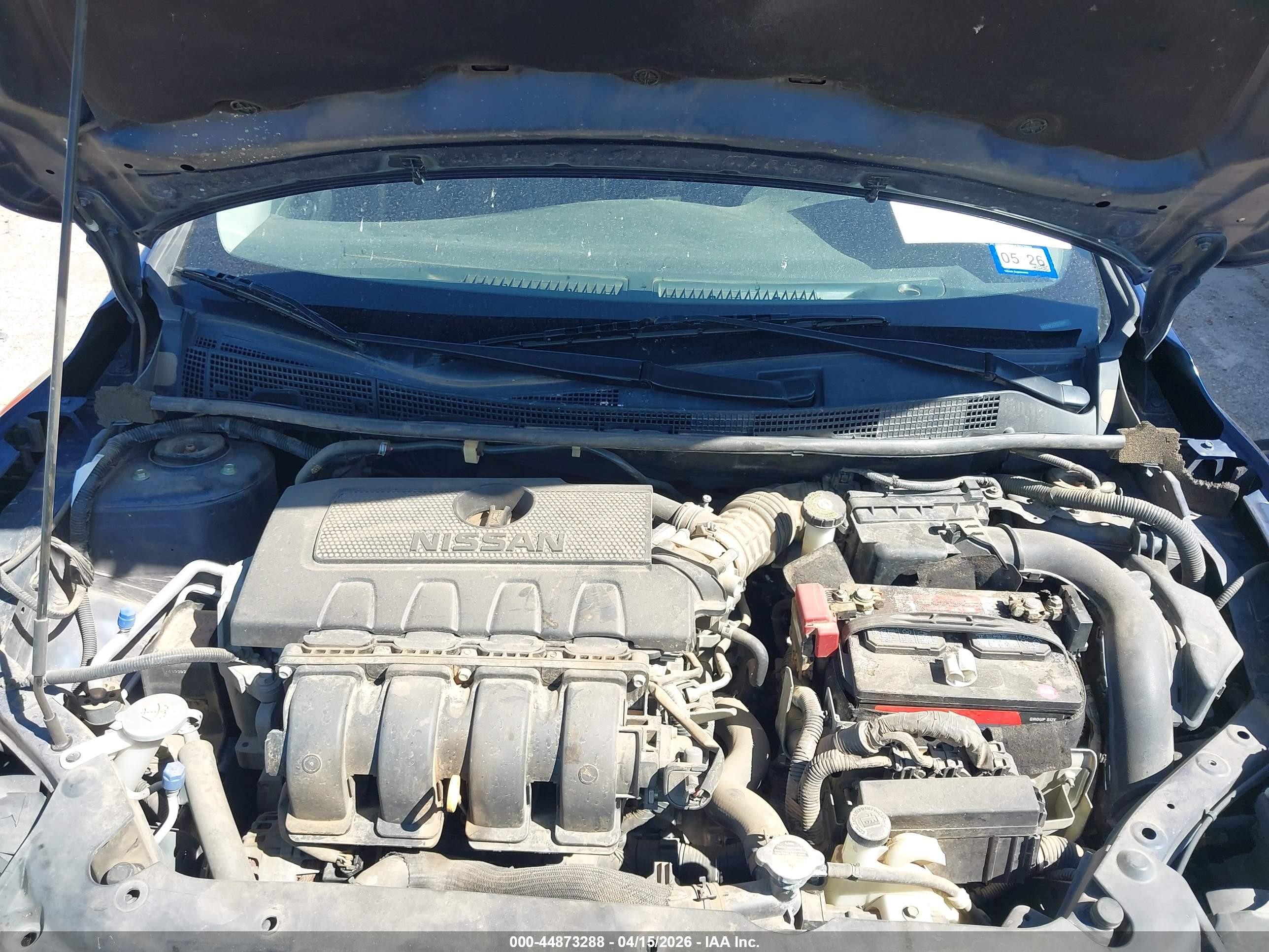 2016 Nissan Sentra S Blue vin: 3N1AB7AP2GY215546