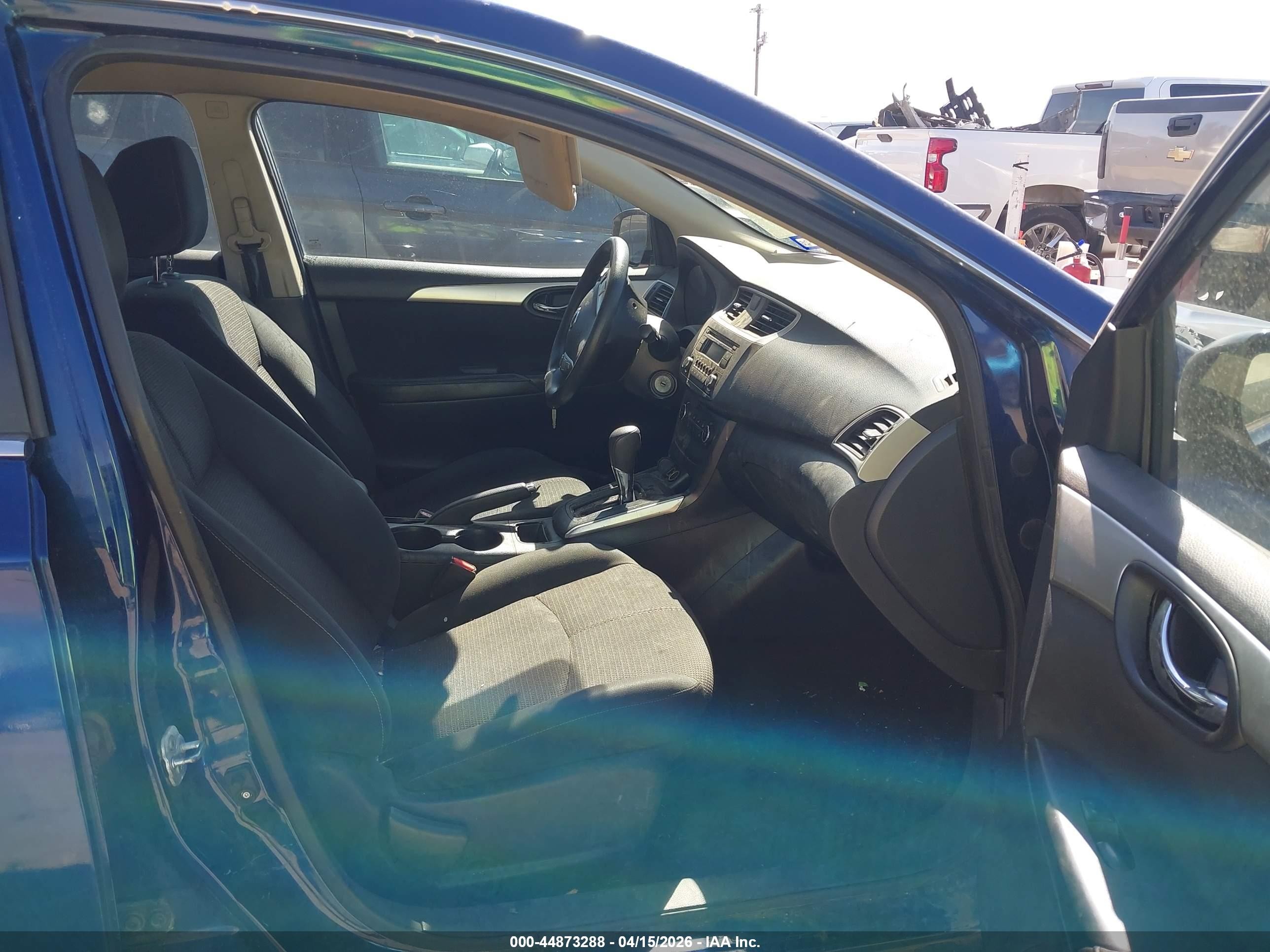 2016 Nissan Sentra S Blue vin: 3N1AB7AP2GY215546