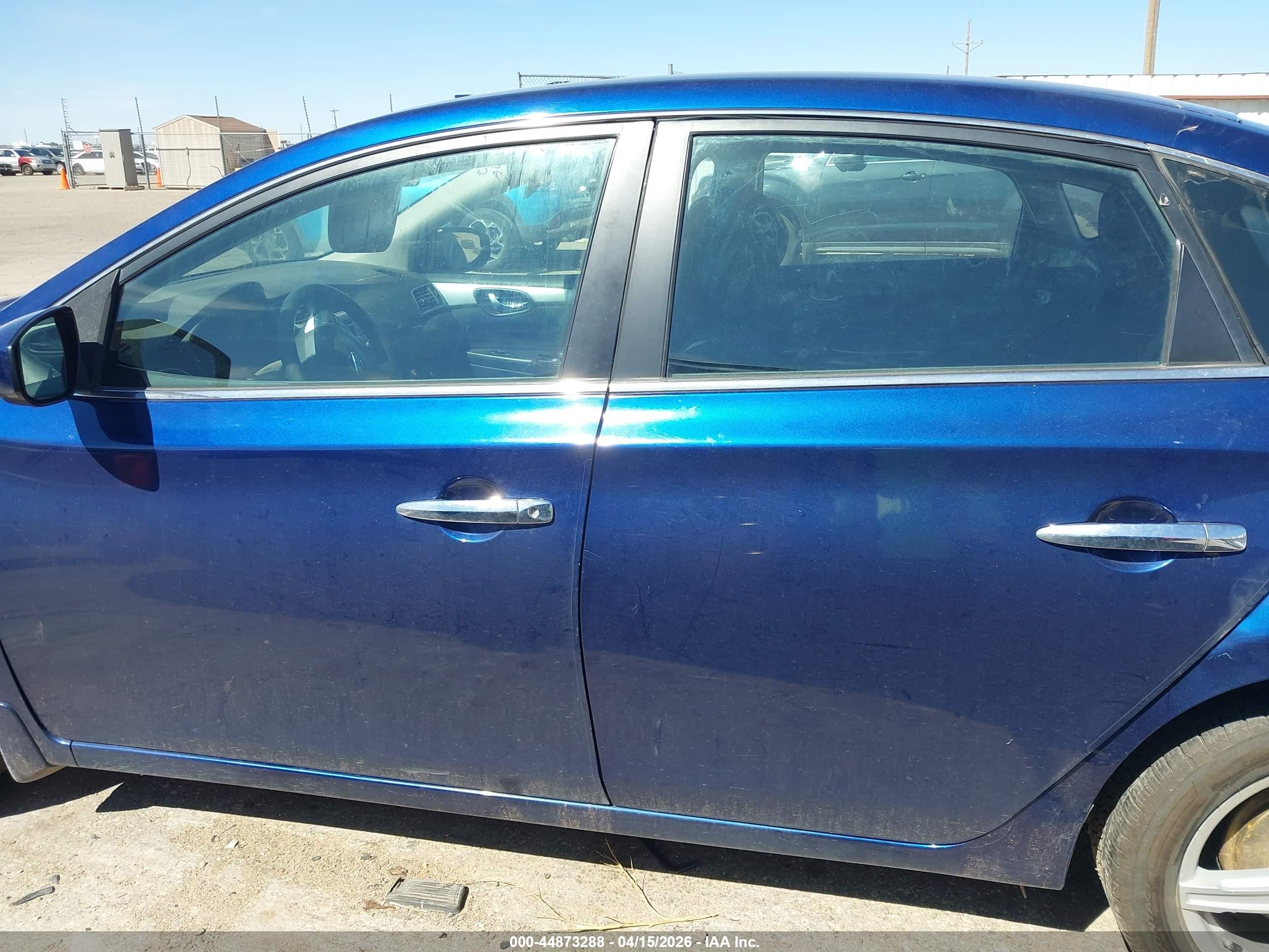 2016 Nissan Sentra S Blue vin: 3N1AB7AP2GY215546
