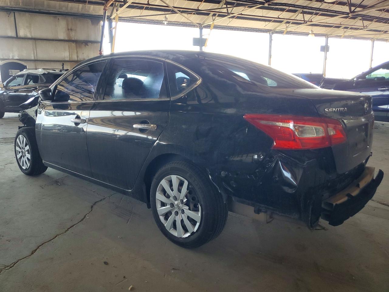 2016 Nissan Sentra S Black vin: 3N1AB7AP2GY255870