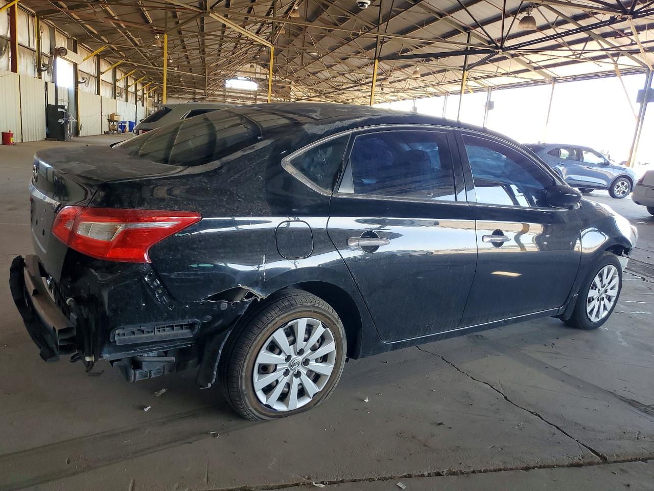 2016 Nissan Sentra S Black vin: 3N1AB7AP2GY255870