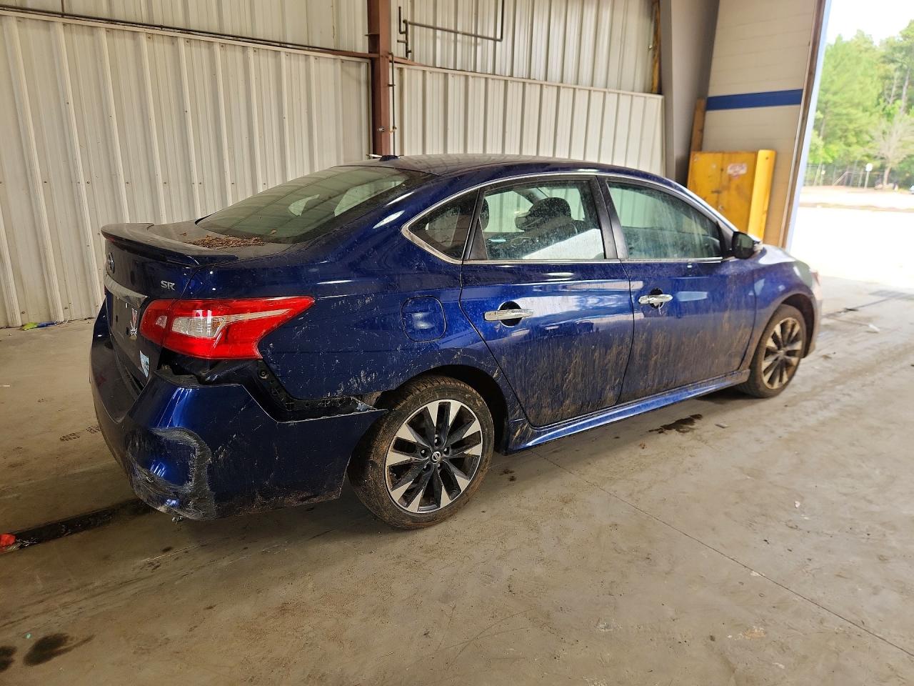 2016 Nissan Sentra Sr Blue vin: 3N1AB7AP2GY272703