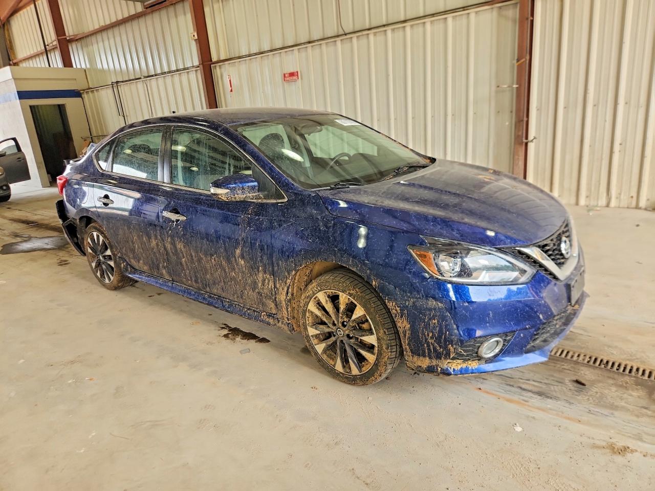 2016 Nissan Sentra Sr Blue vin: 3N1AB7AP2GY272703