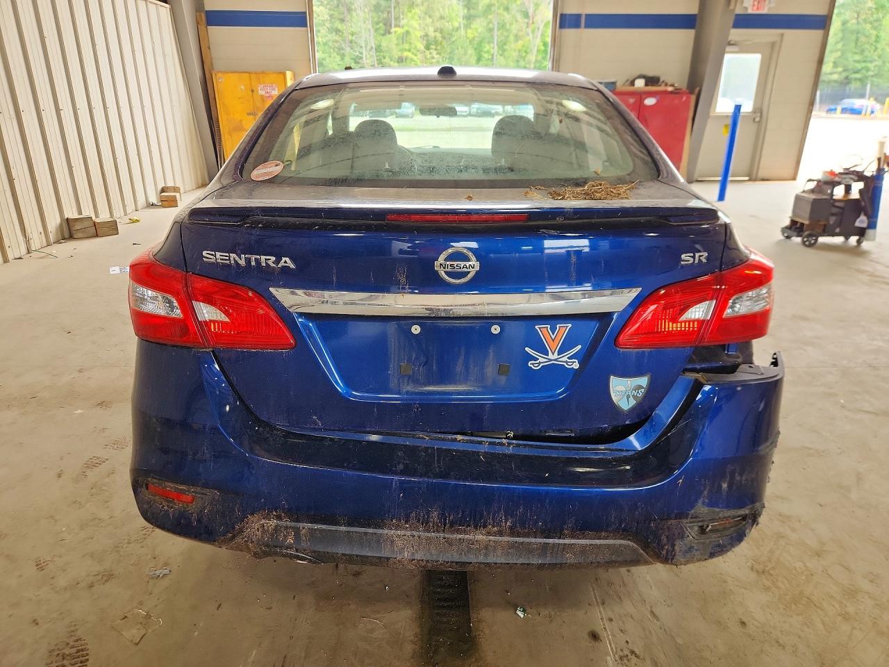 2016 Nissan Sentra Sr Blue vin: 3N1AB7AP2GY272703