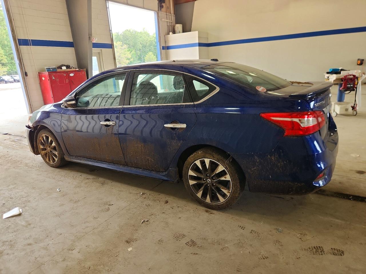 2016 Nissan Sentra Sr Blue vin: 3N1AB7AP2GY272703