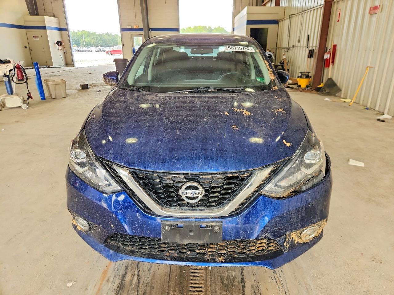 2016 Nissan Sentra Sr Blue vin: 3N1AB7AP2GY272703