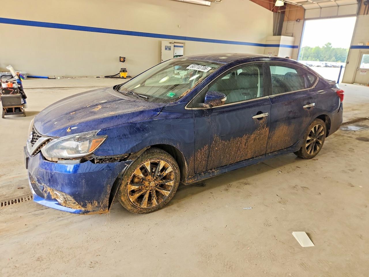 2016 Nissan Sentra Sr Blue vin: 3N1AB7AP2GY272703