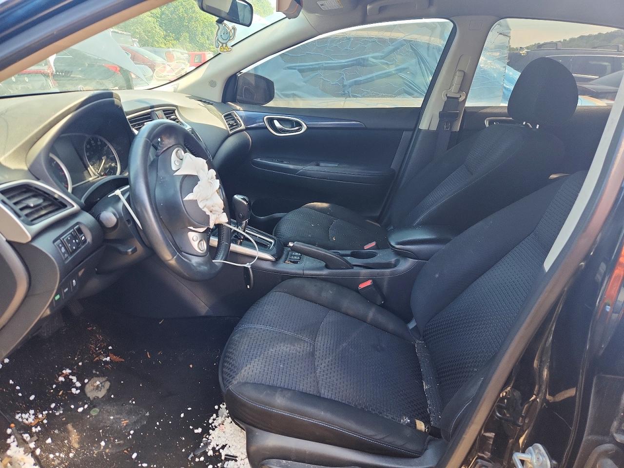 2017 Nissan Sentra S Black vin: 3N1AB7AP2HY224362