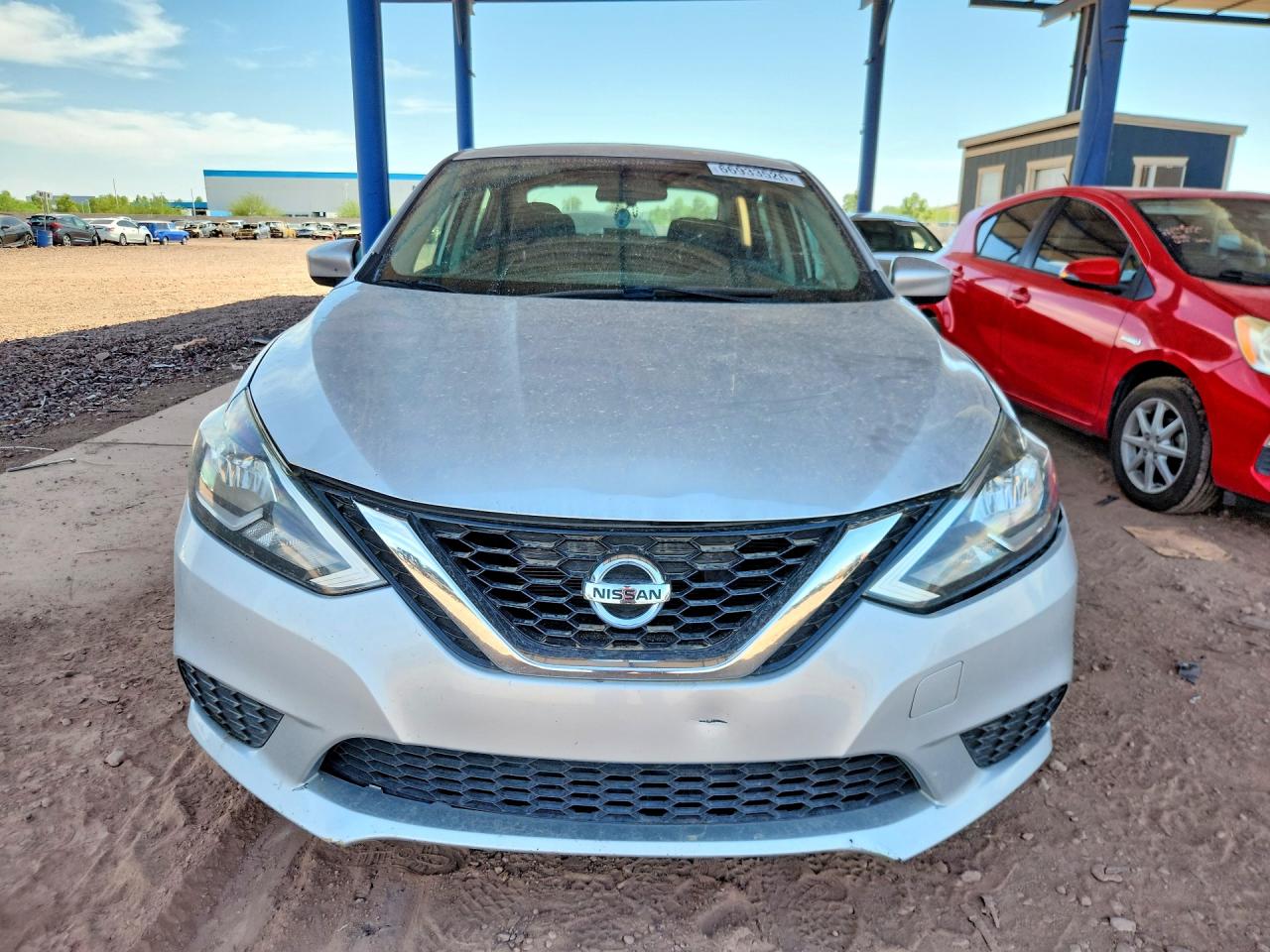 2017 Nissan Sentra Sv Silver vin: 3N1AB7AP2HY317883