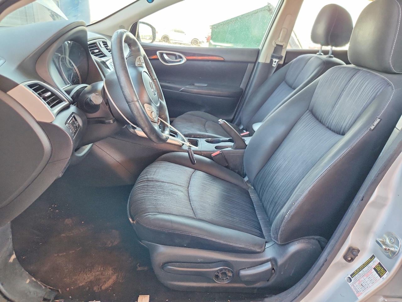 2017 Nissan Sentra Sv Silver vin: 3N1AB7AP2HY317883
