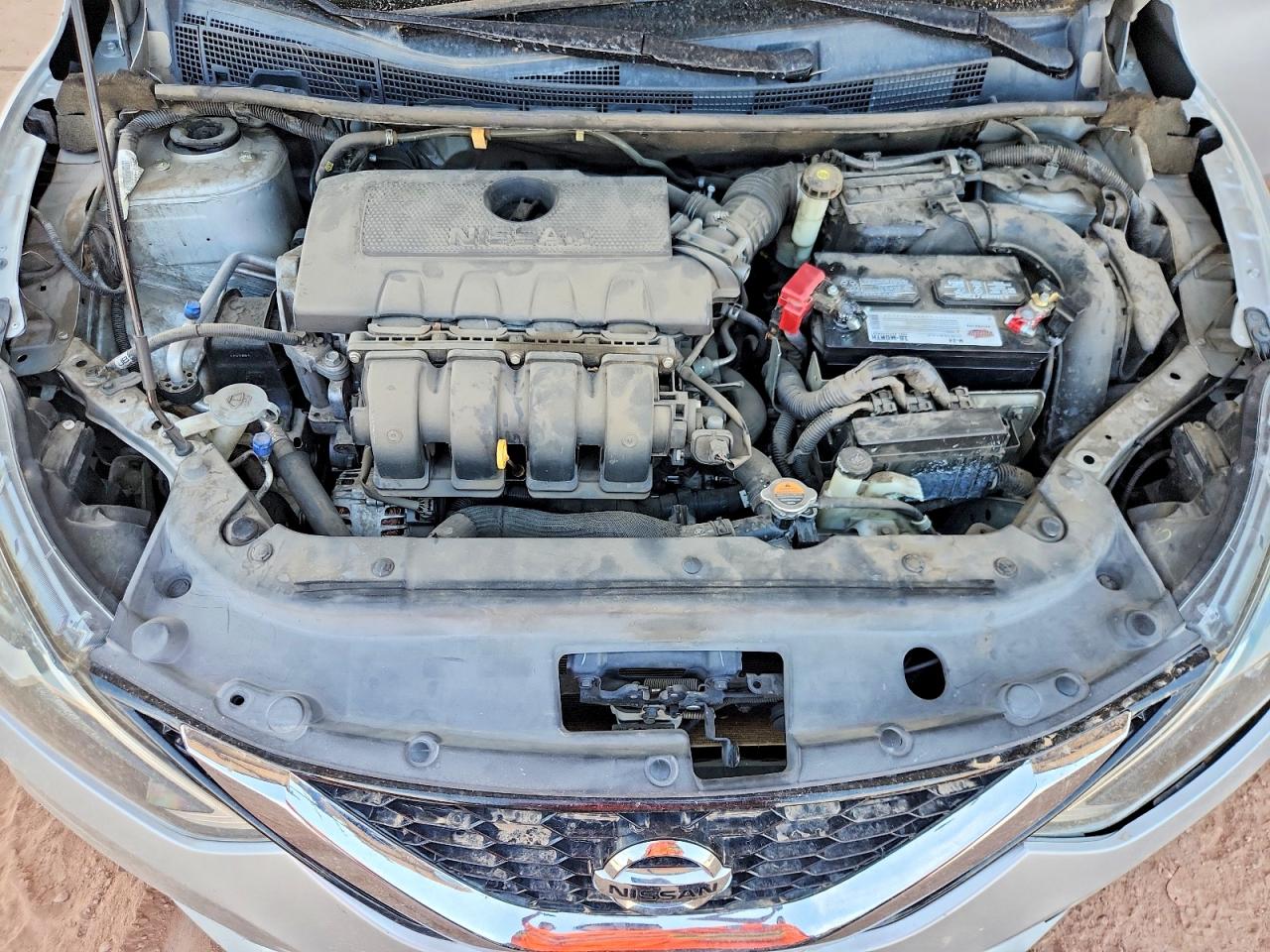 2017 Nissan Sentra Sv Silver vin: 3N1AB7AP2HY317883