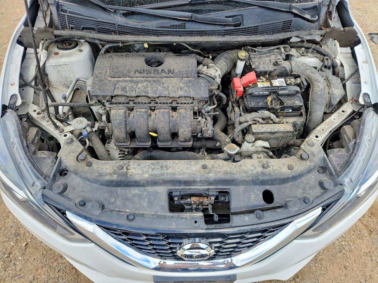 2017 Nissan Sentra S Белый vin: 3N1AB7AP2HY382488