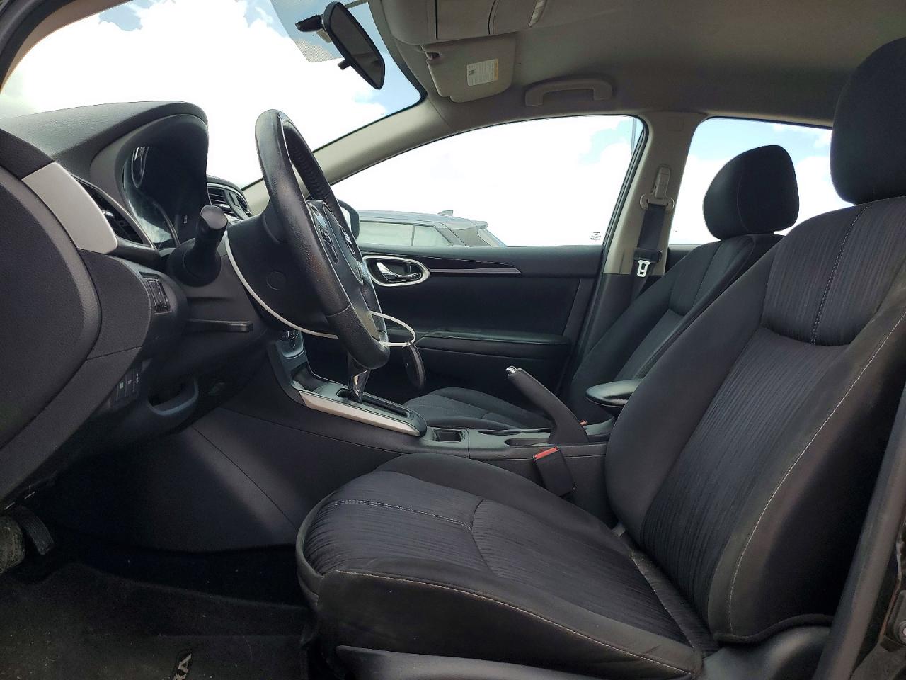 2018 Nissan Sentra Sv Black vin: 3N1AB7AP2JL624120