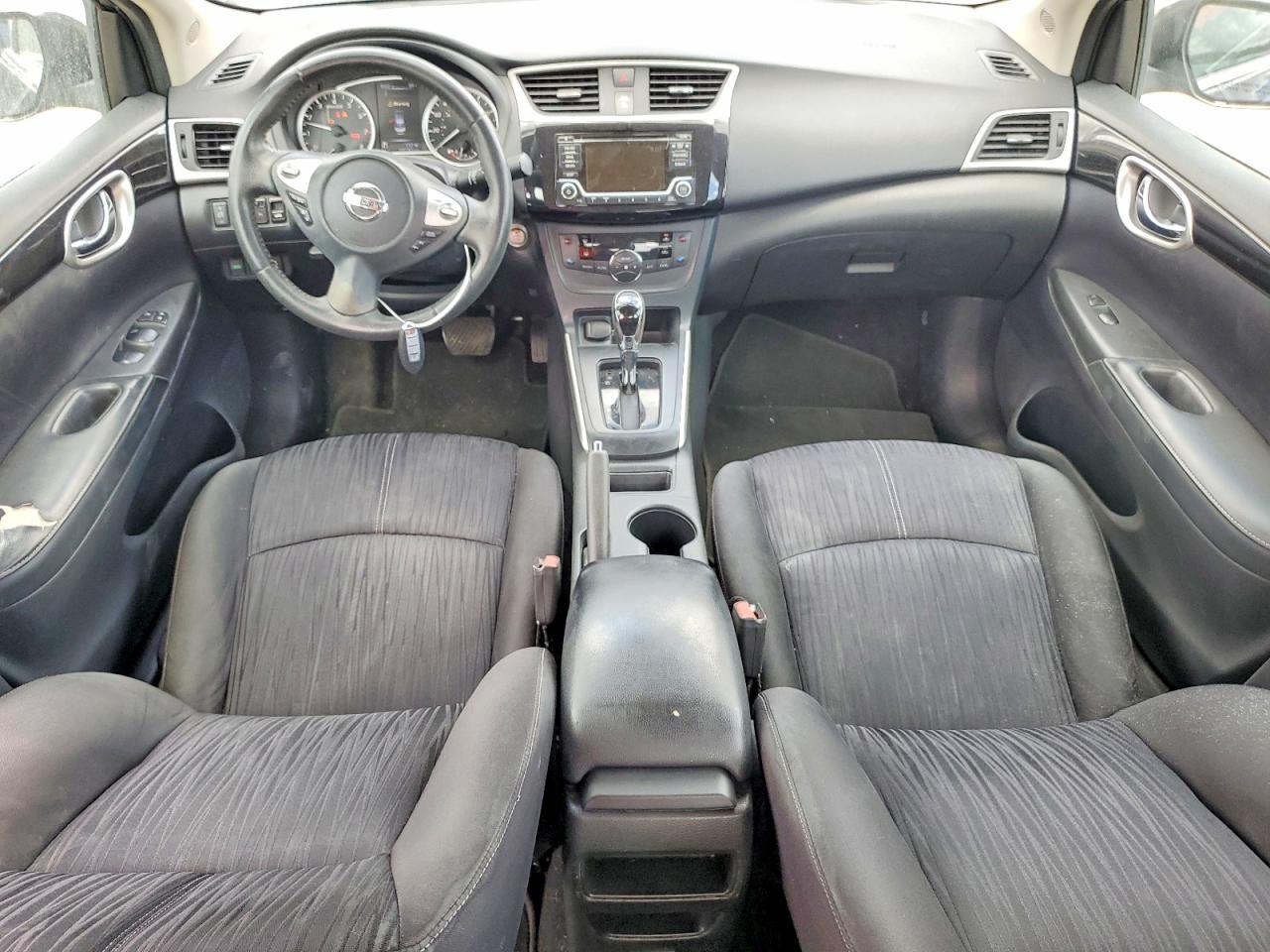 2018 Nissan Sentra Sv Black vin: 3N1AB7AP2JL624120