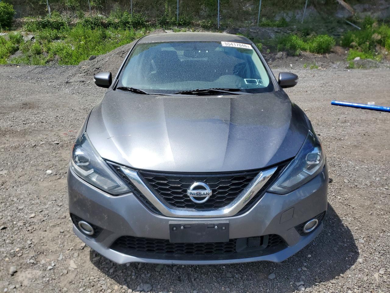 2018 Nissan Sentra Sl Gray vin: 3N1AB7AP2JY221581
