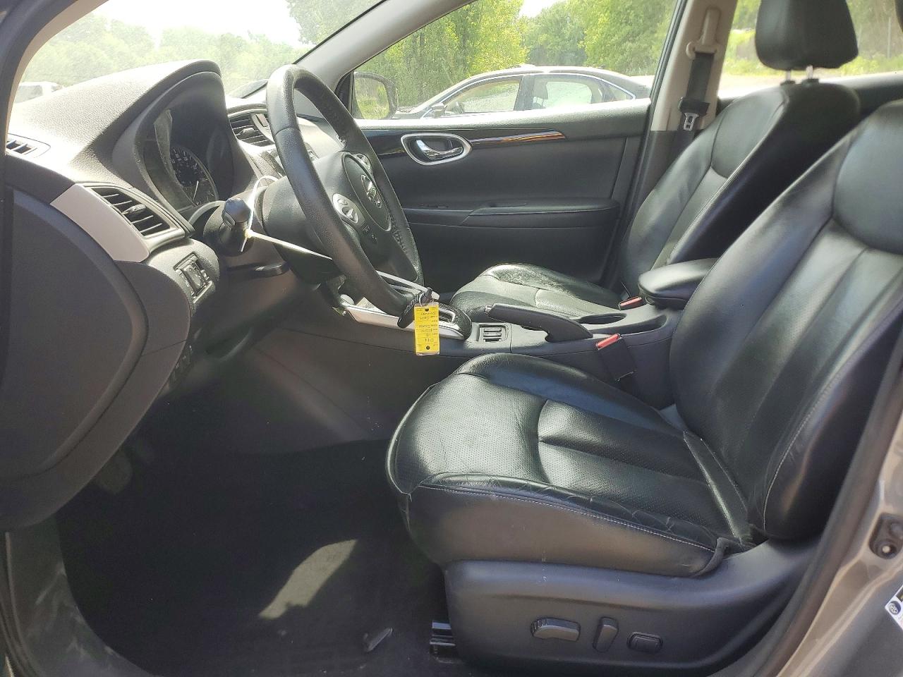 2018 Nissan Sentra Sl Gray vin: 3N1AB7AP2JY221581