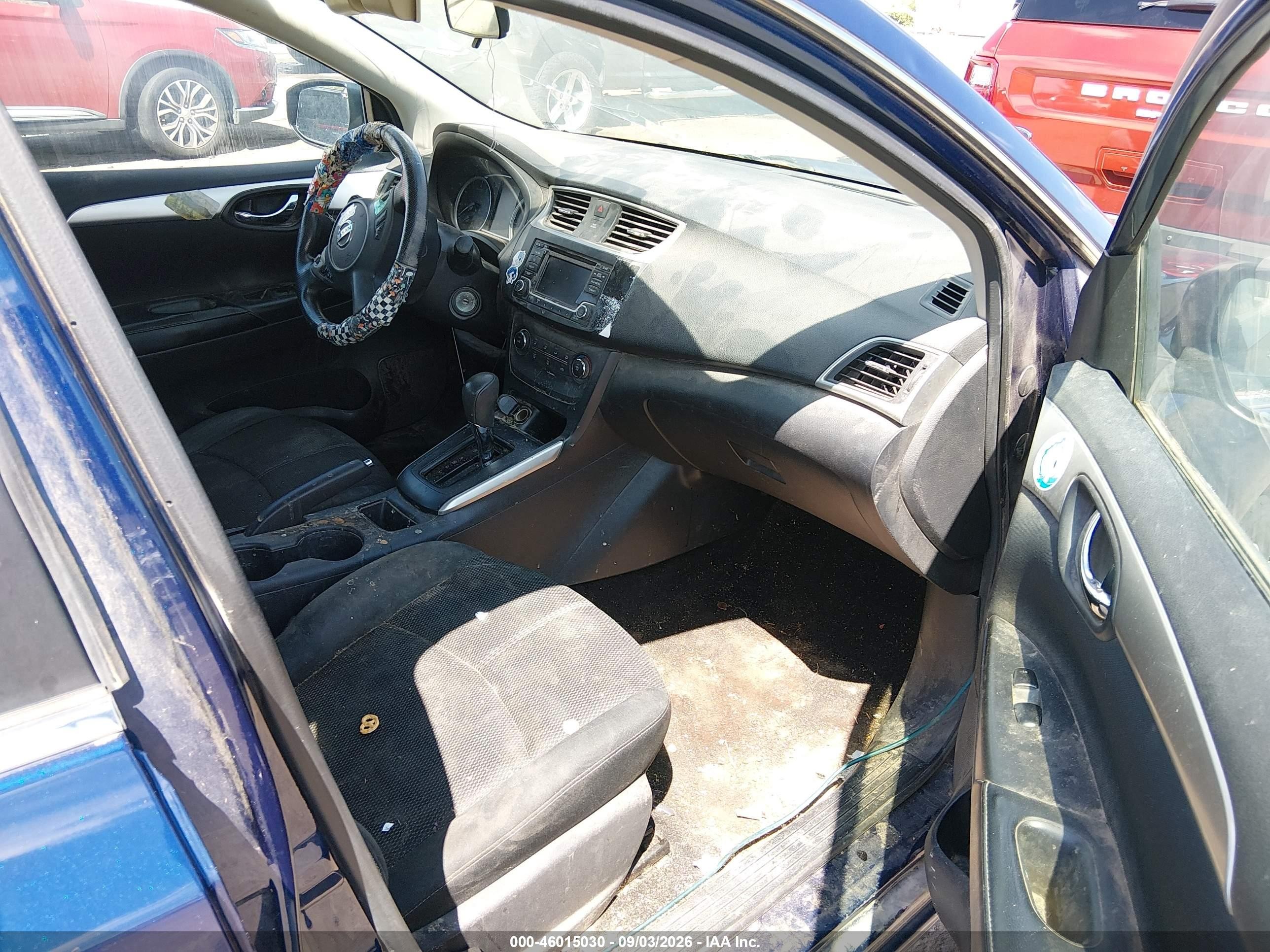 2018 Nissan Sentra S Blue vin: 3N1AB7AP2JY241684