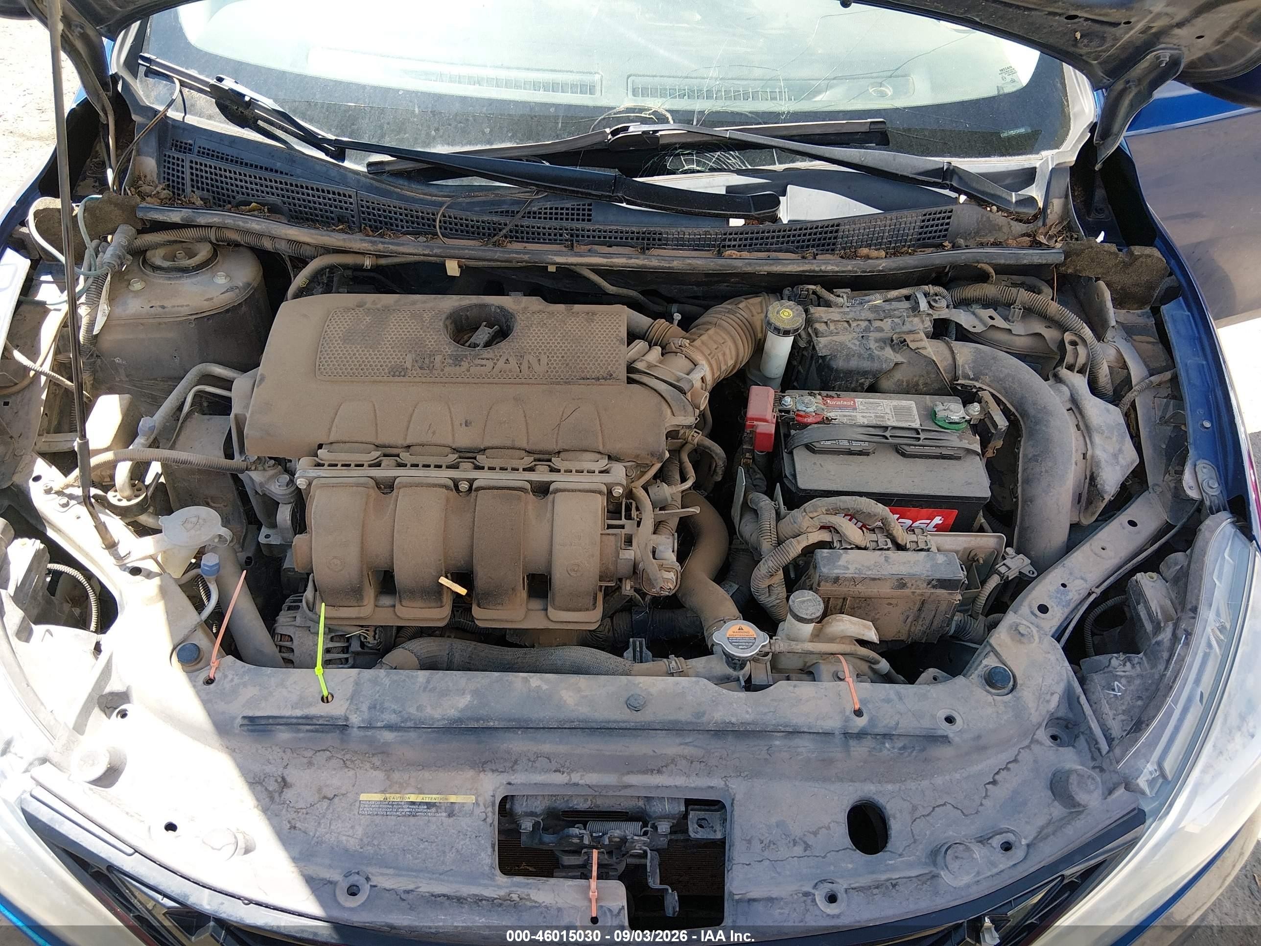 2018 Nissan Sentra S Blue vin: 3N1AB7AP2JY241684