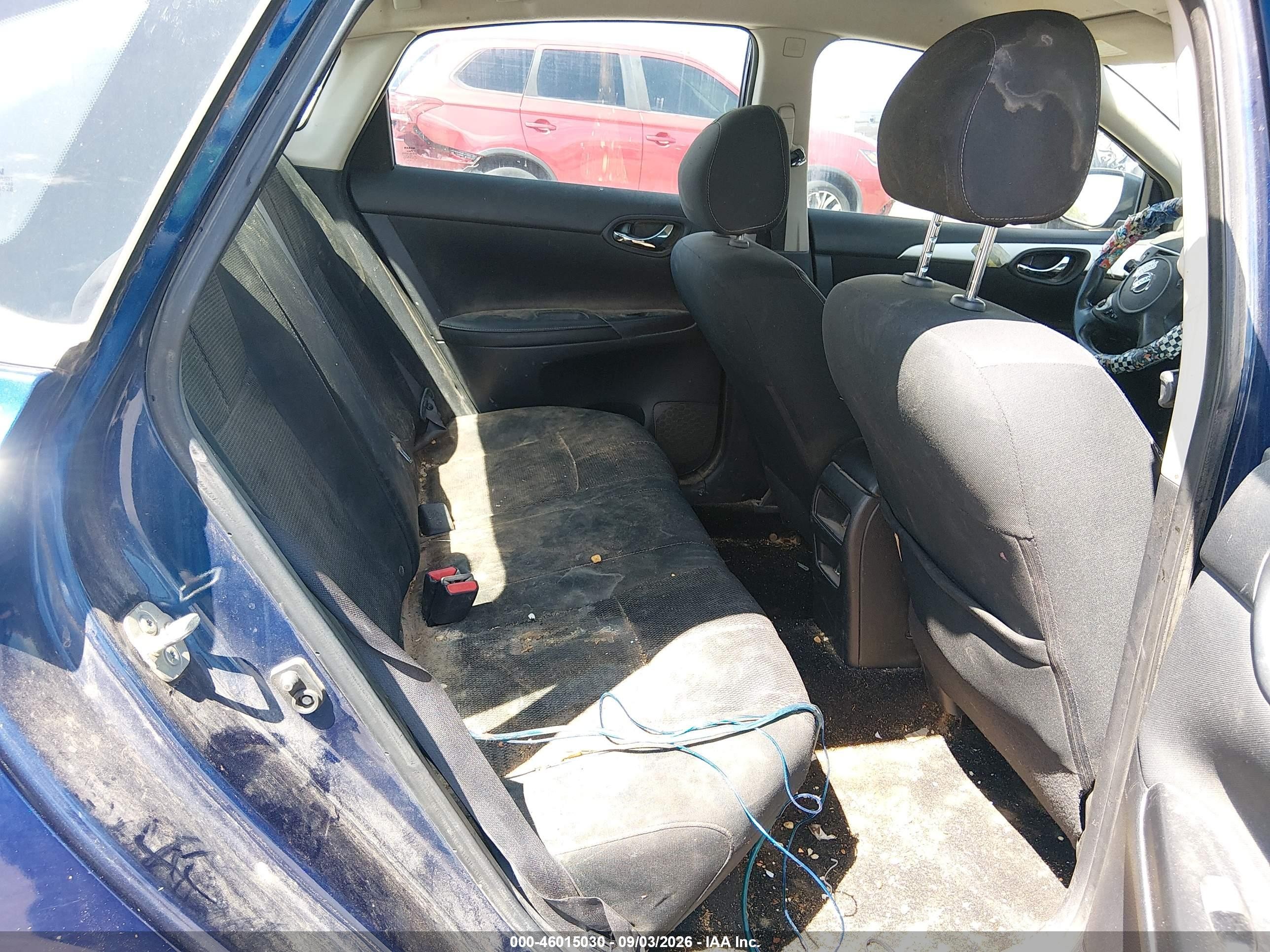 2018 Nissan Sentra S Blue vin: 3N1AB7AP2JY241684