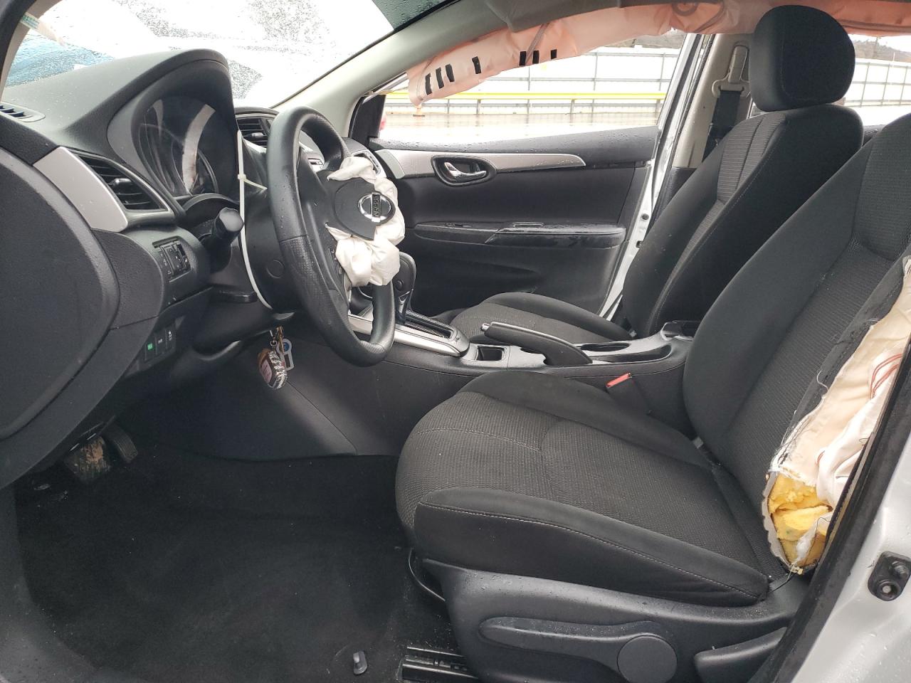 2018 Nissan Sentra S Silver vin: 3N1AB7AP2JY317193