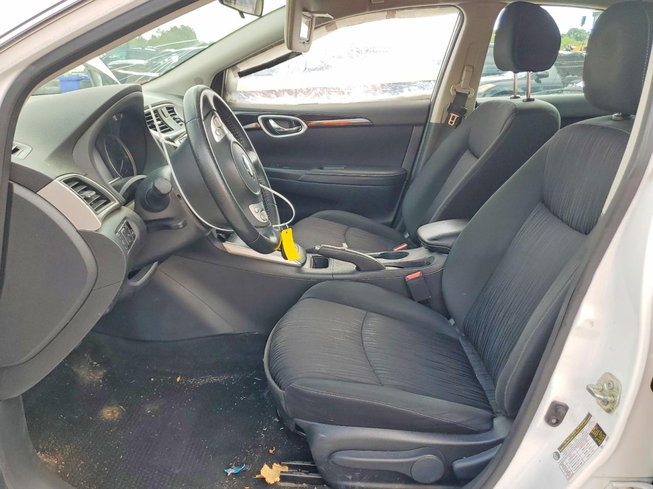2019 Nissan Sentra Sv White vin: 3N1AB7AP2KY306146