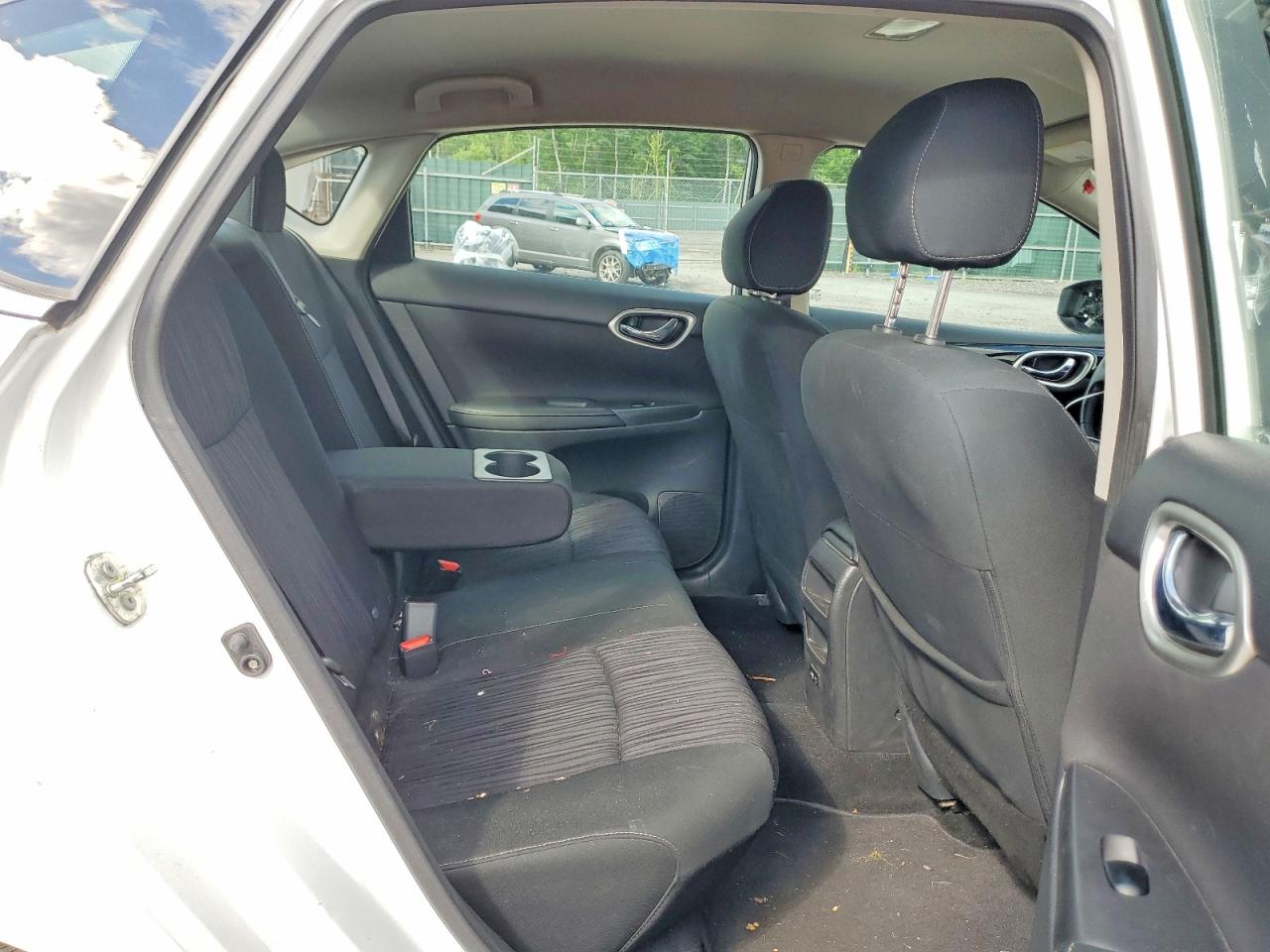 2019 Nissan Sentra Sv White vin: 3N1AB7AP2KY306146