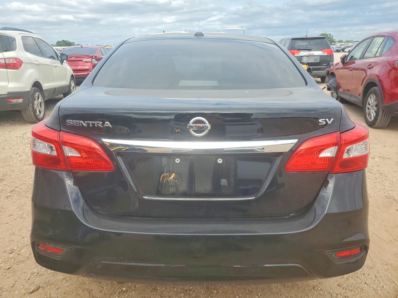 2019 Nissan Sentra Sv Black vin: 3N1AB7AP2KY340281