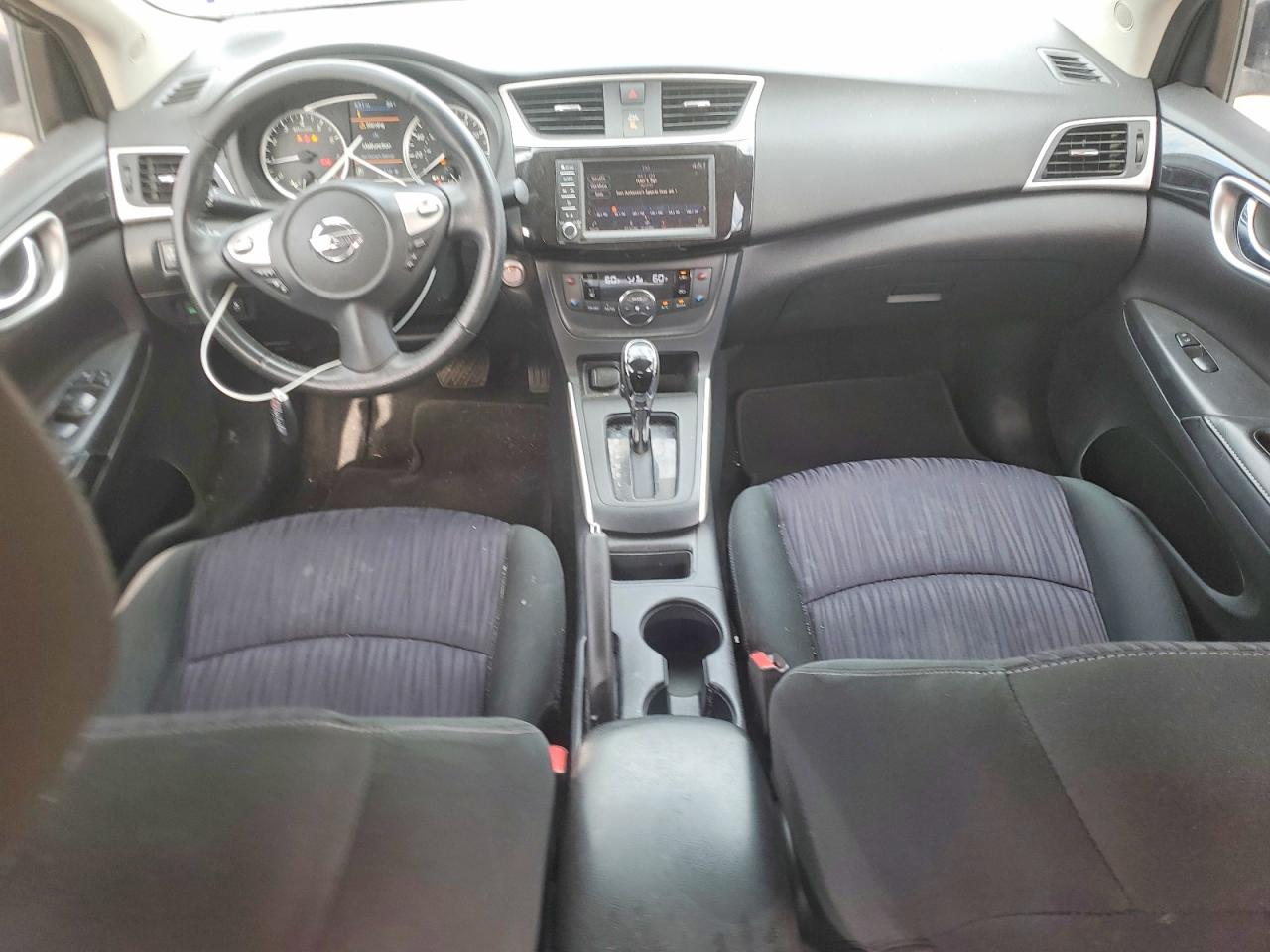 2019 Nissan Sentra Sv Black vin: 3N1AB7AP2KY340281