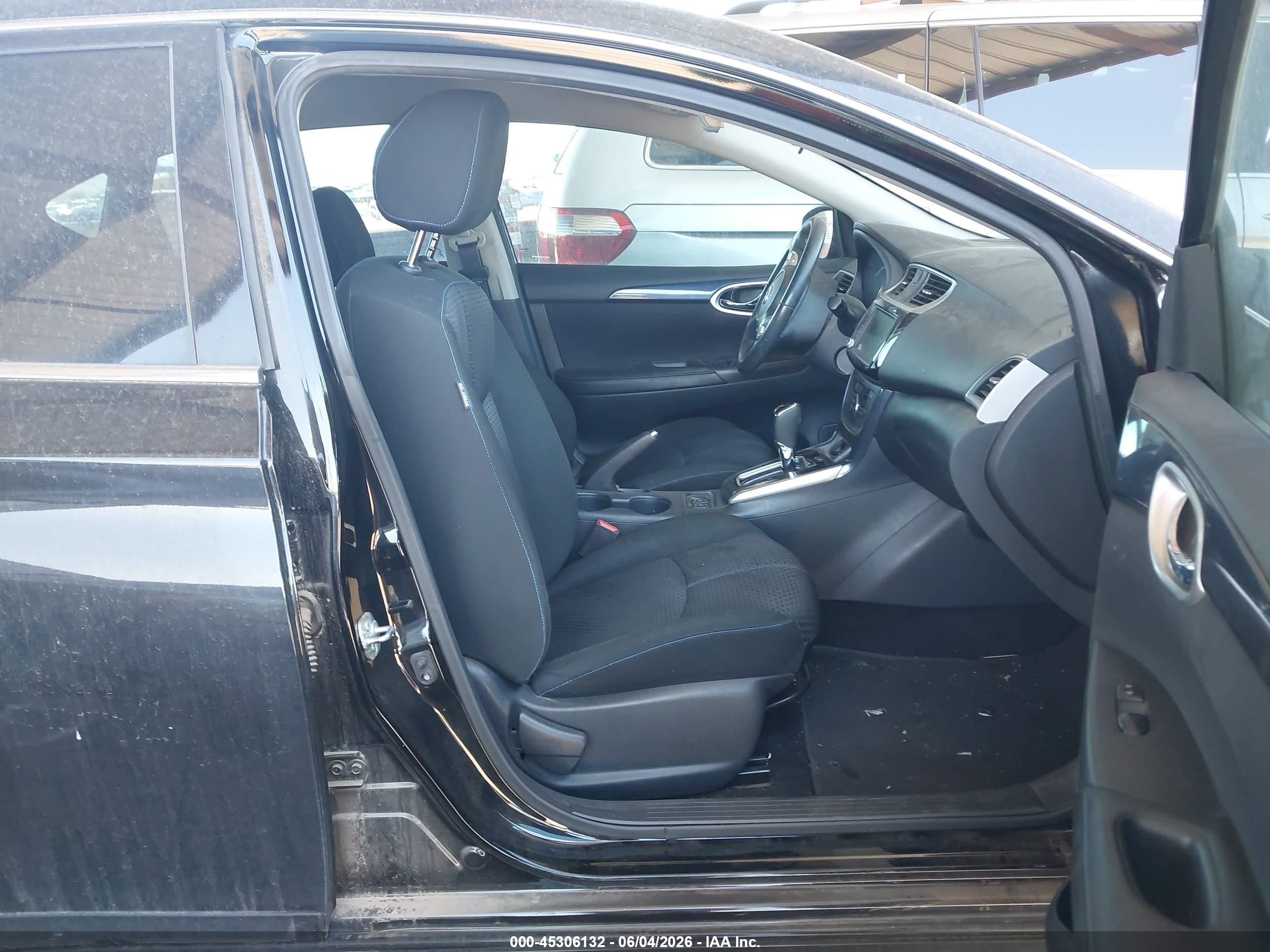 2019 Nissan Sentra Sr Black vin: 3N1AB7AP2KY350132