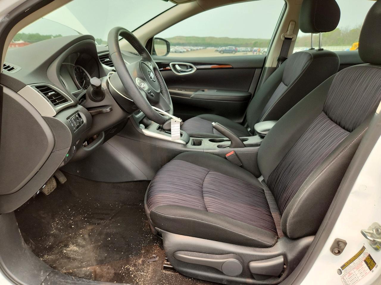 2019 Nissan Sentra Sv White vin: 3N1AB7AP2KY402780