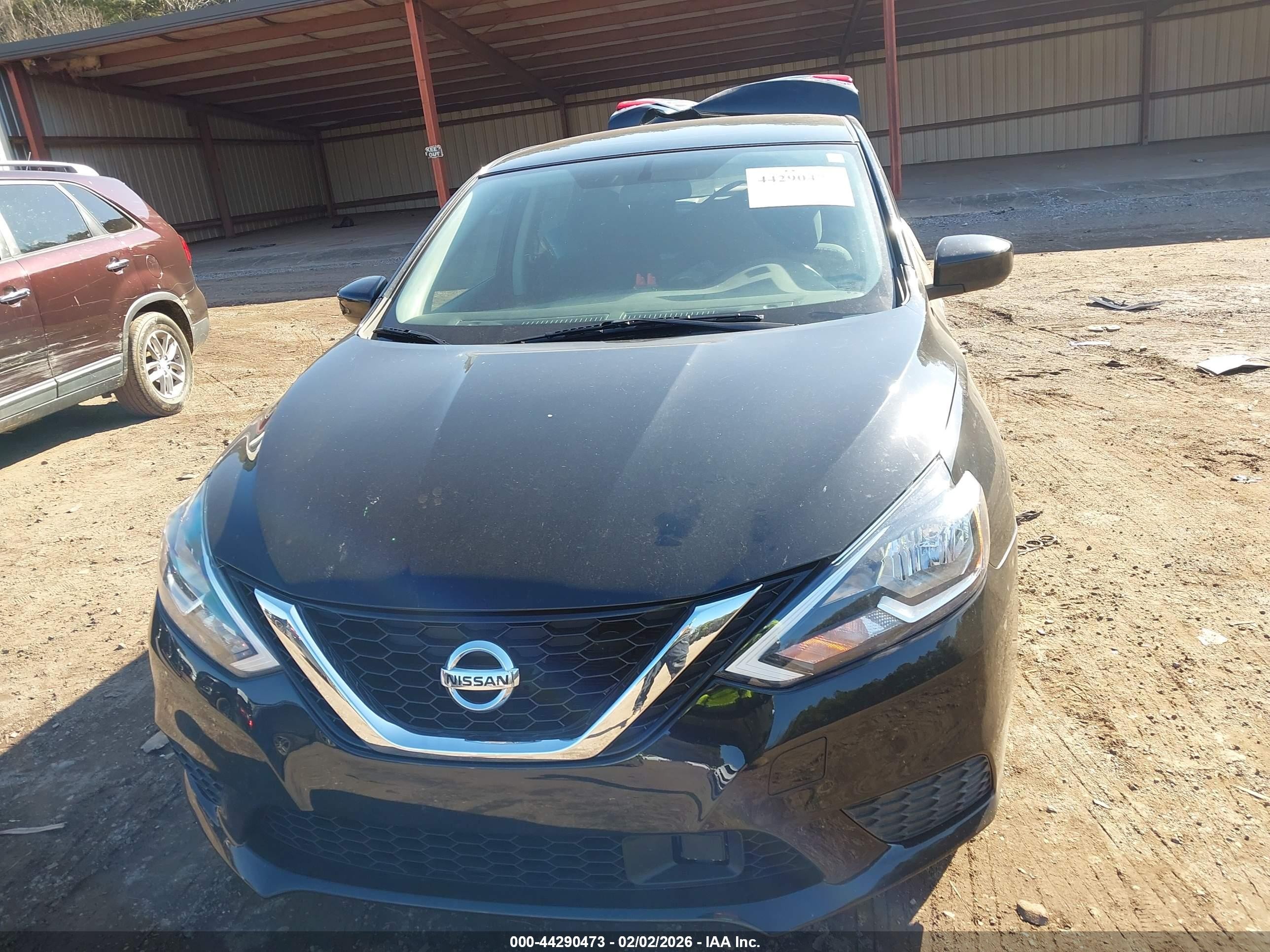 2019 Nissan Sentra Sv Черный vin: 3N1AB7AP2KY444267
