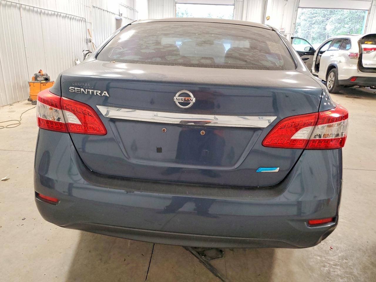 2013 Nissan Sentra S Blue vin: 3N1AB7AP3DL560187