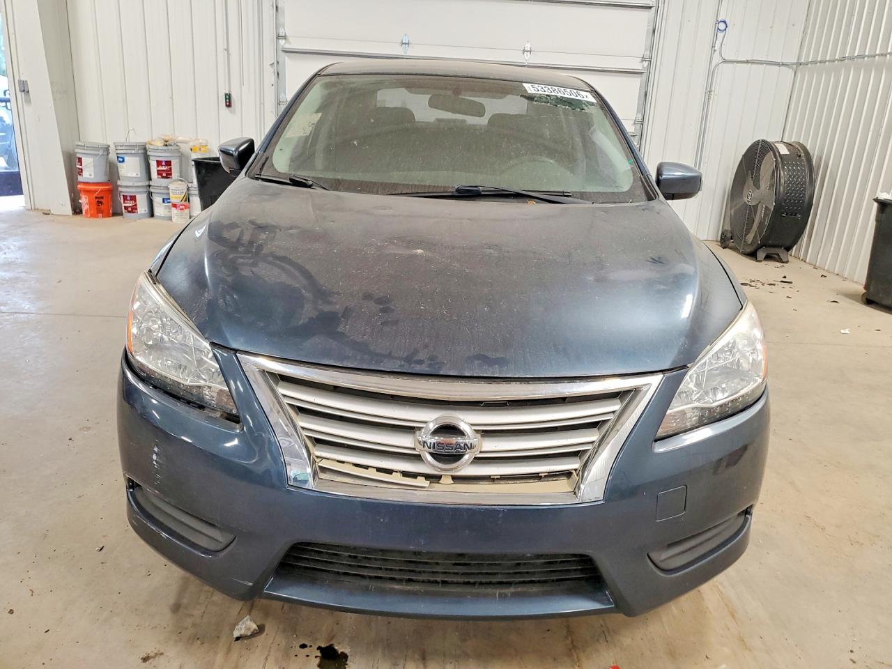 2013 Nissan Sentra S Blue vin: 3N1AB7AP3DL560187
