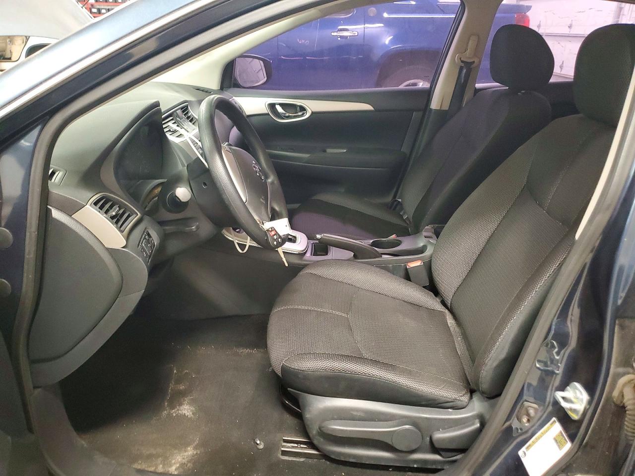 2013 Nissan Sentra S Blue vin: 3N1AB7AP3DL560187
