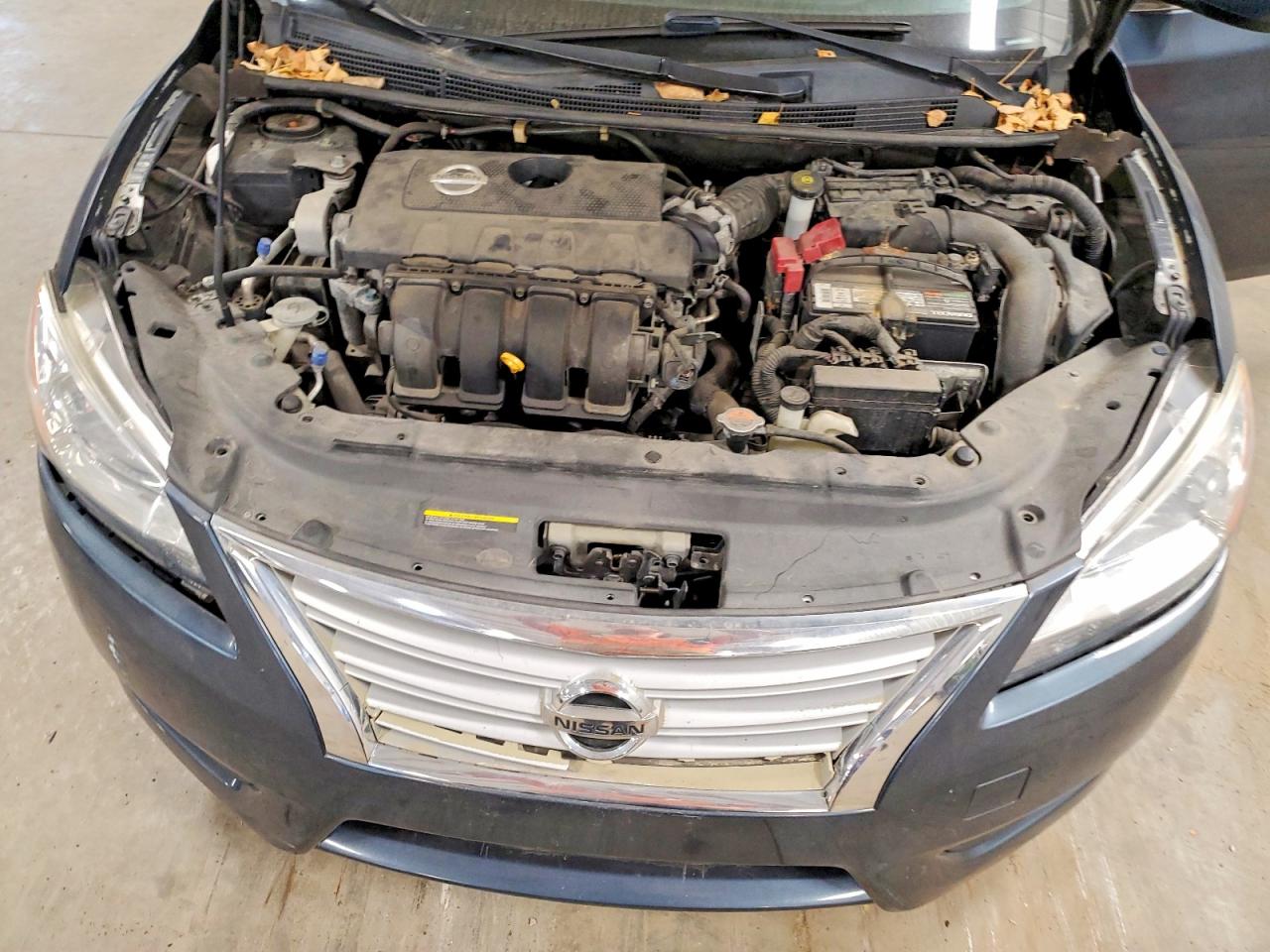 2013 Nissan Sentra S Blue vin: 3N1AB7AP3DL560187