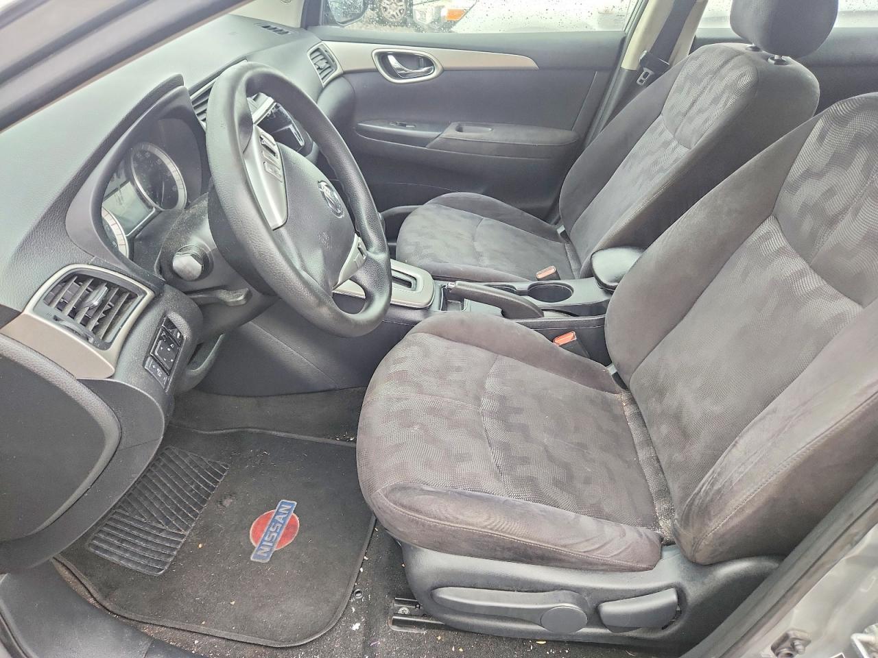 2013 Nissan Sentra S Серый vin: 3N1AB7AP3DL613812