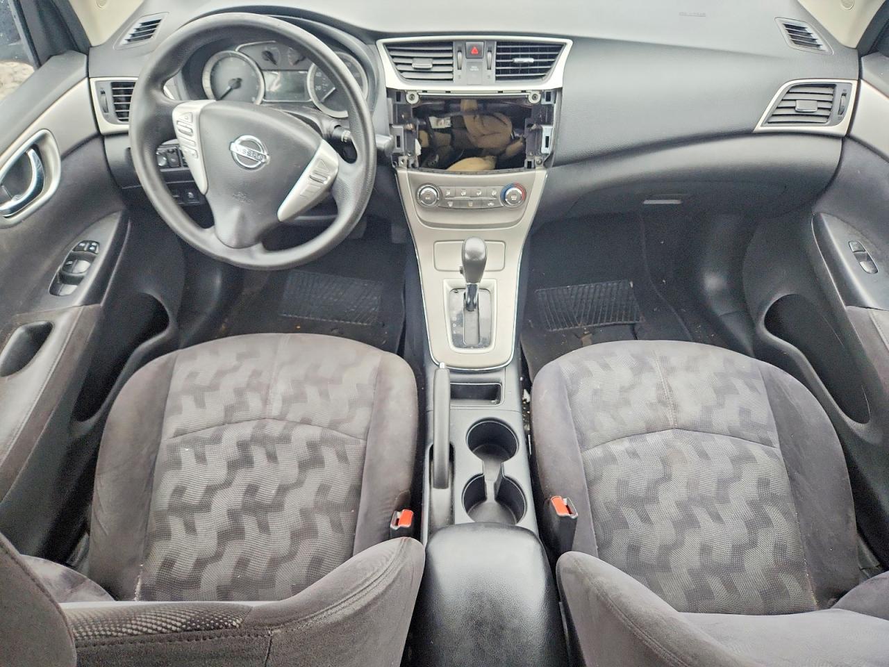 2013 Nissan Sentra S Серый vin: 3N1AB7AP3DL613812