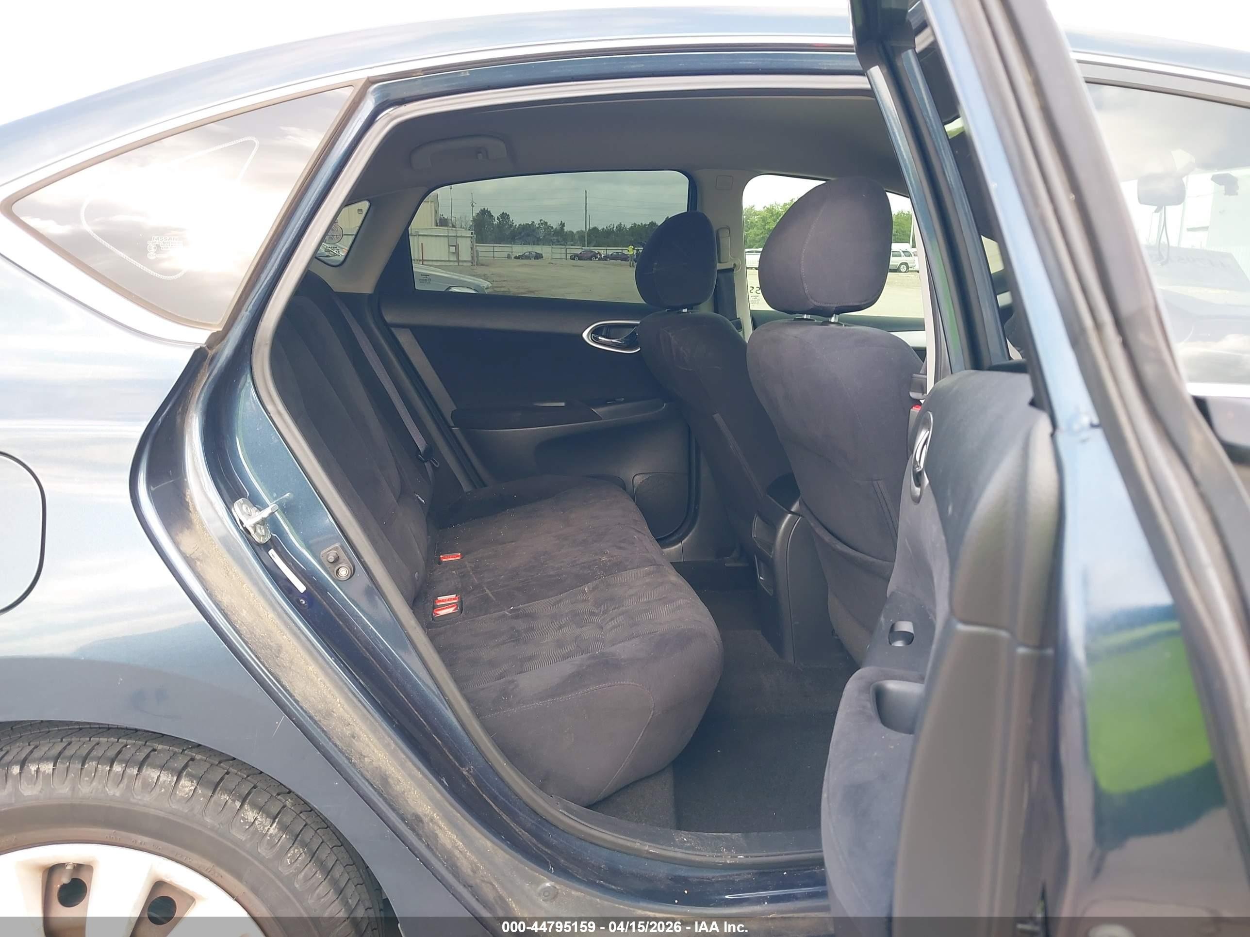 2013 Nissan Sentra Sv Gray vin: 3N1AB7AP3DL615995