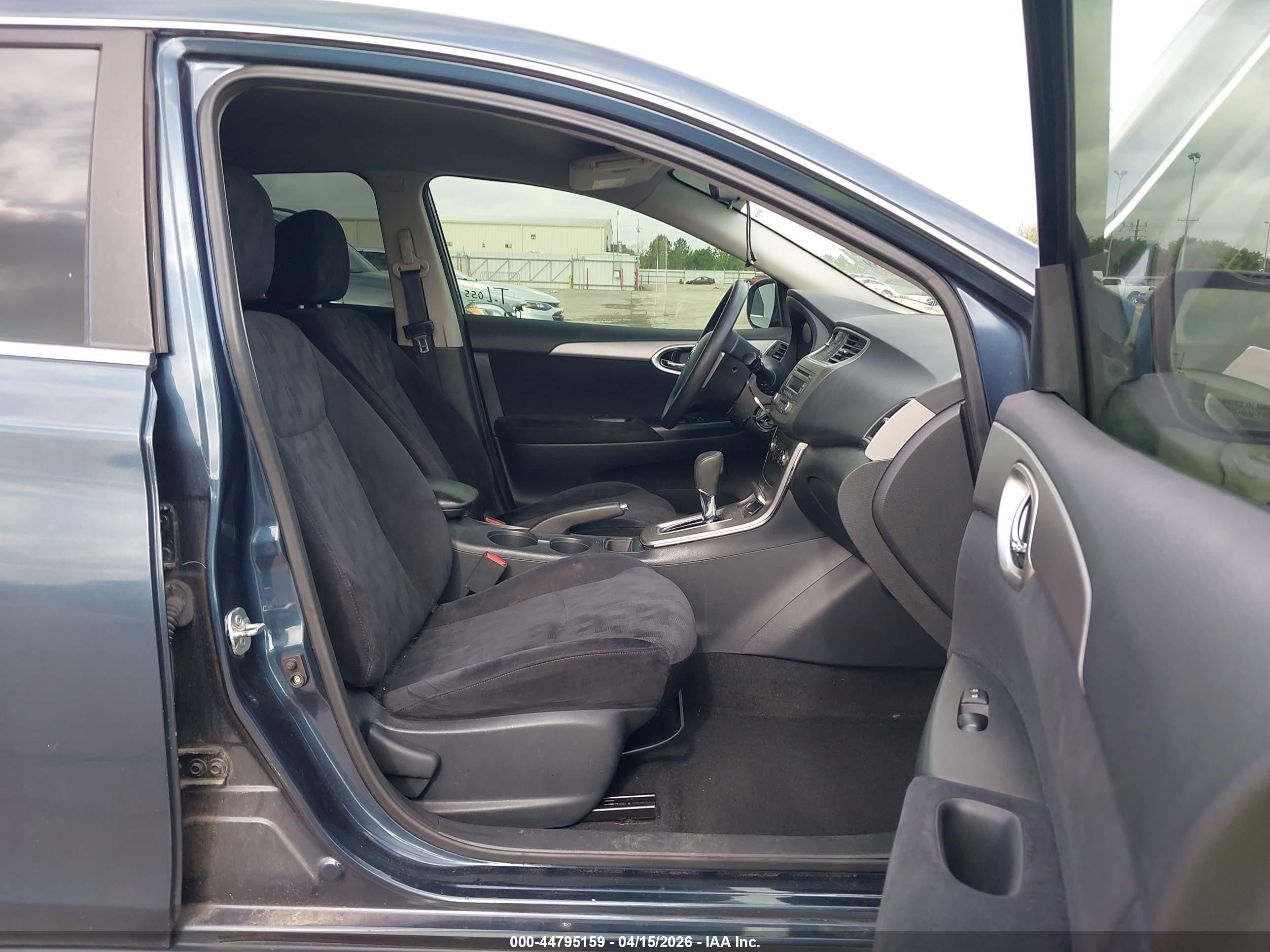 2013 Nissan Sentra Sv Gray vin: 3N1AB7AP3DL615995