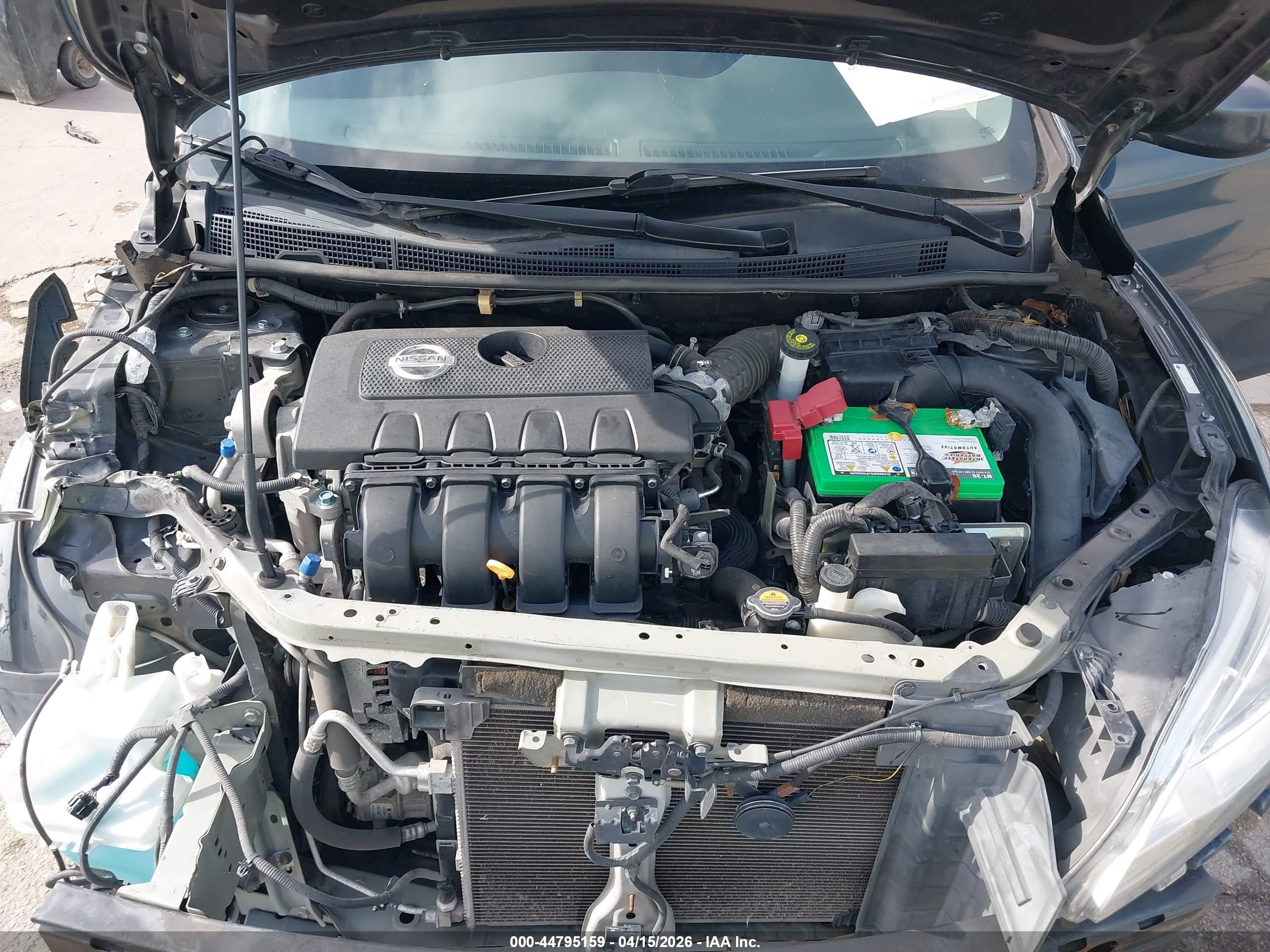 2013 Nissan Sentra Sv Gray vin: 3N1AB7AP3DL615995
