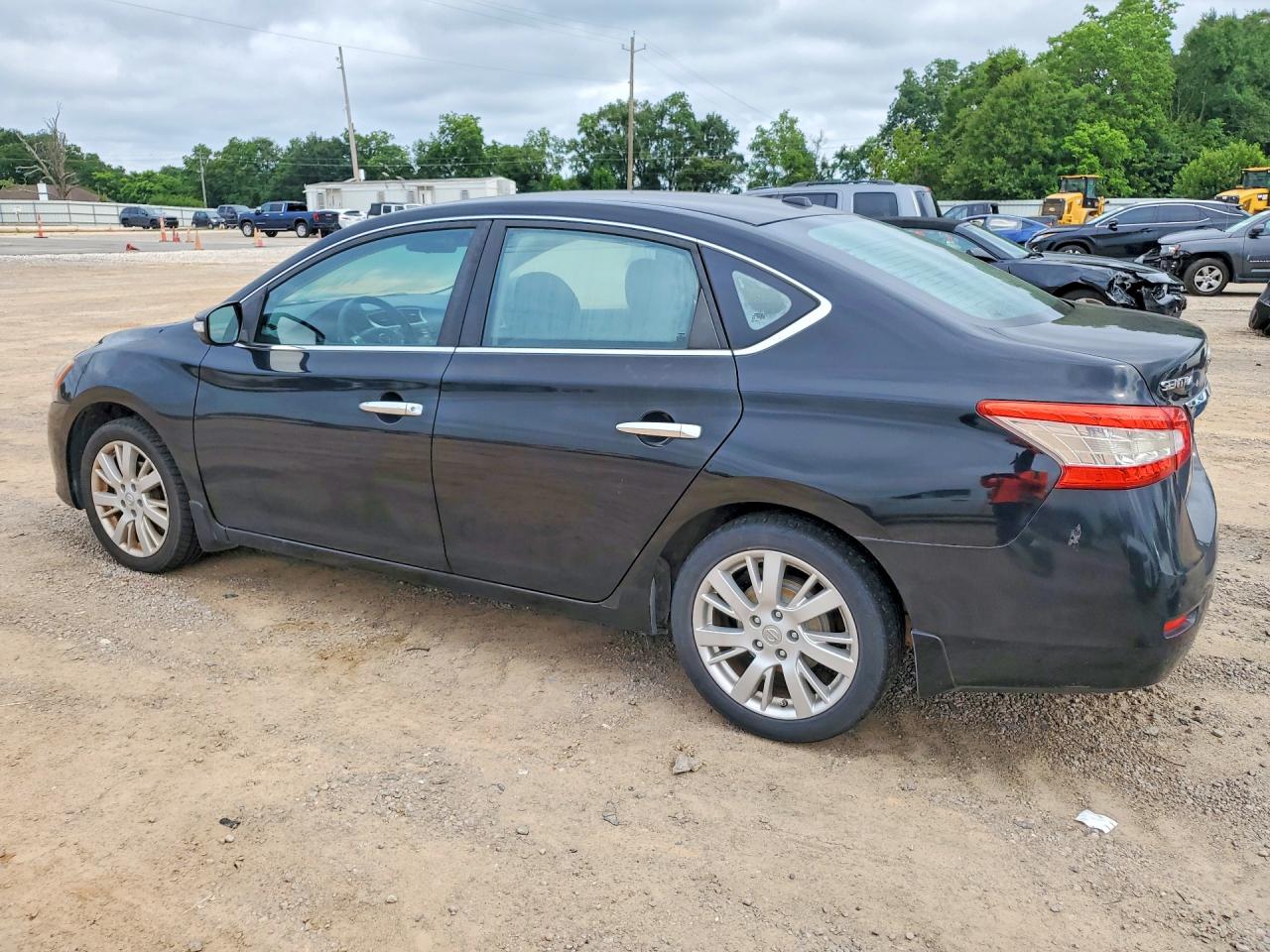 2013 Nissan Sentra S Black vin: 3N1AB7AP3DL627709