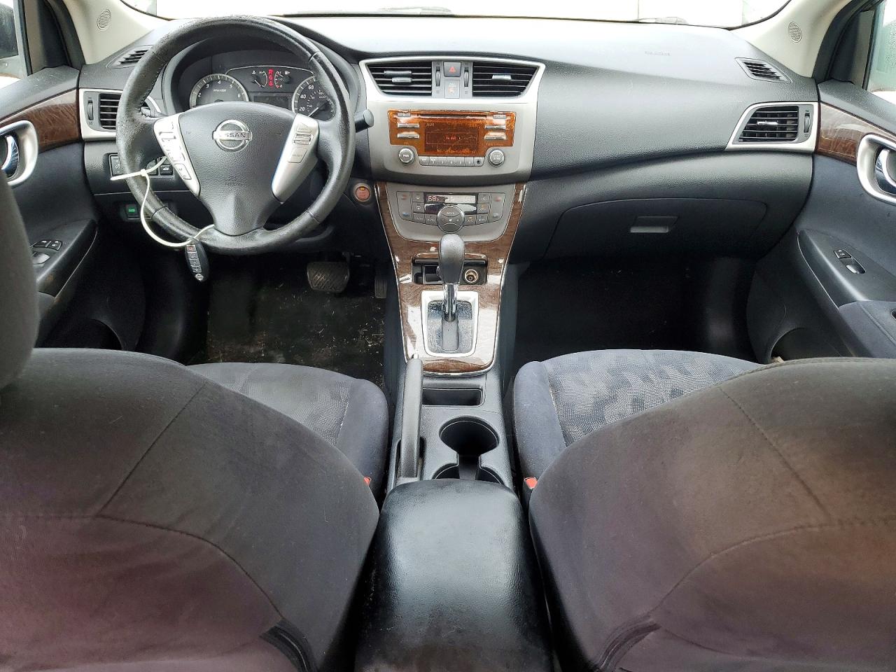 2013 Nissan Sentra S Black vin: 3N1AB7AP3DL627709