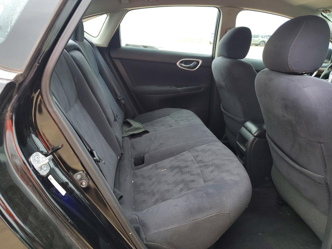 2013 Nissan Sentra S Black vin: 3N1AB7AP3DL627709
