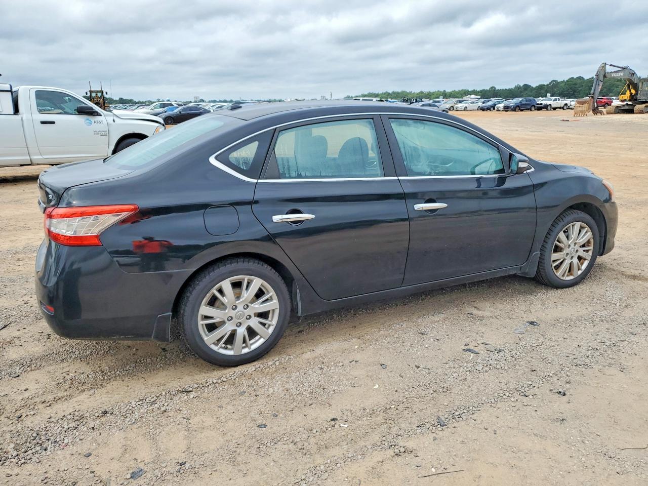 2013 Nissan Sentra S Black vin: 3N1AB7AP3DL627709