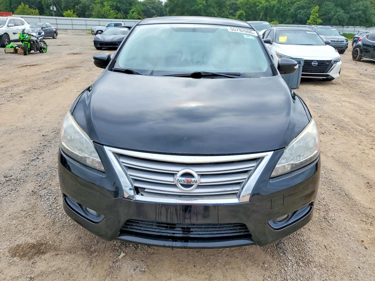 2013 Nissan Sentra S Black vin: 3N1AB7AP3DL627709