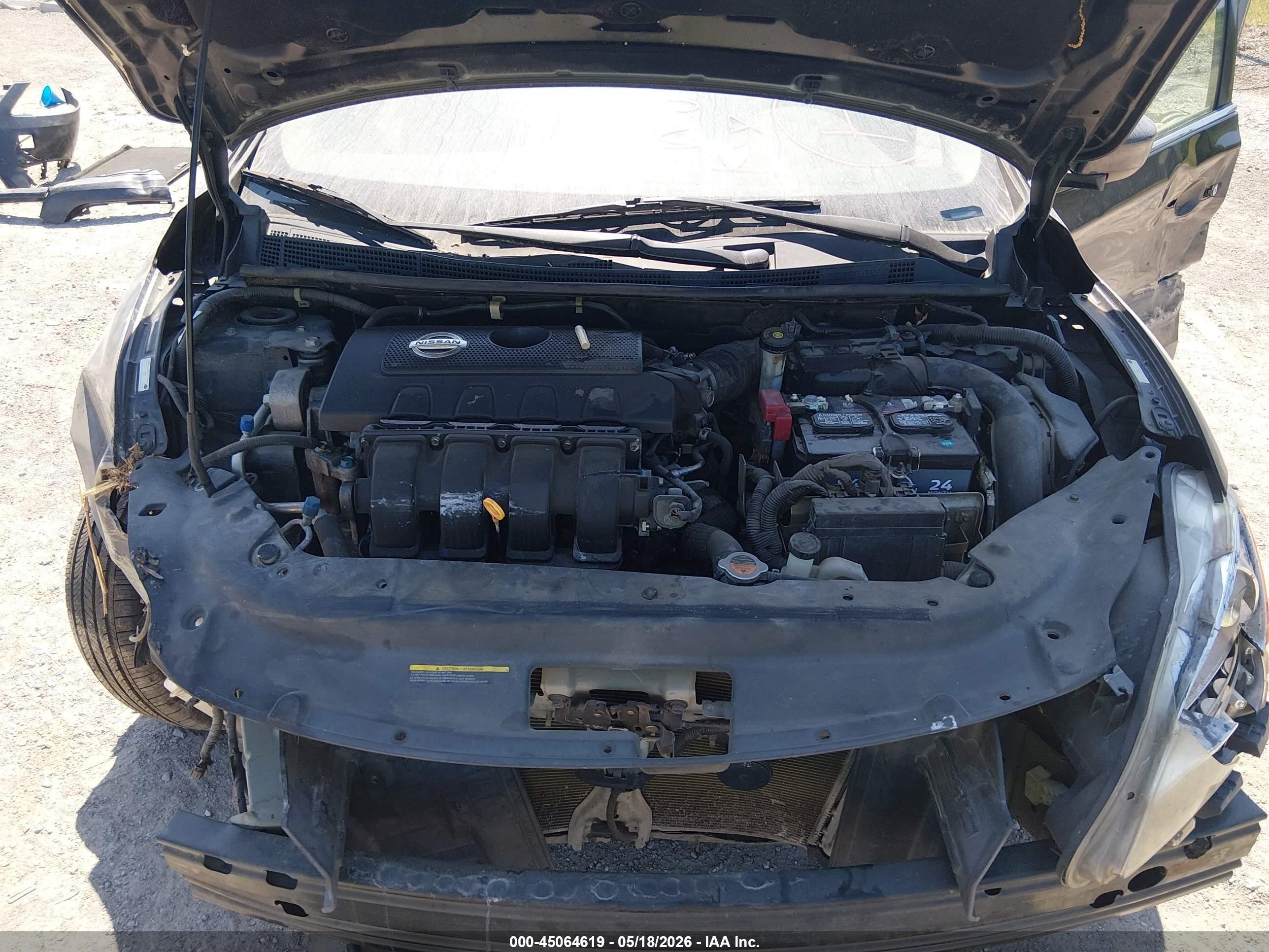 2013 Nissan Sentra Sv Gray vin: 3N1AB7AP3DL628973