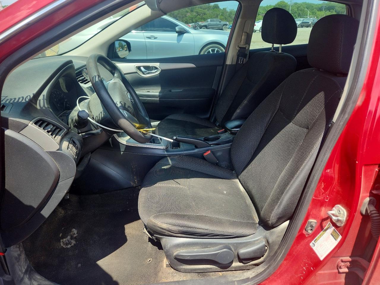 2013 Nissan Sentra S Red vin: 3N1AB7AP3DL633865