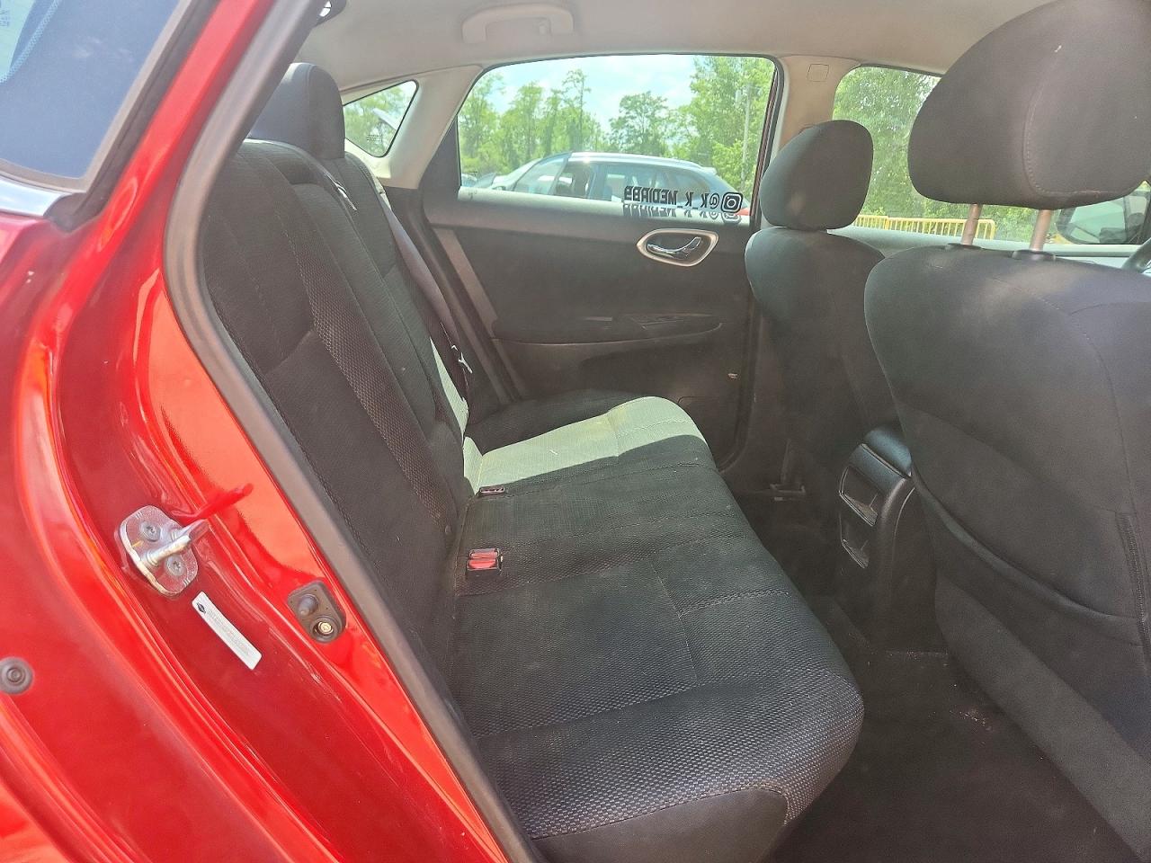 2013 Nissan Sentra S Red vin: 3N1AB7AP3DL633865