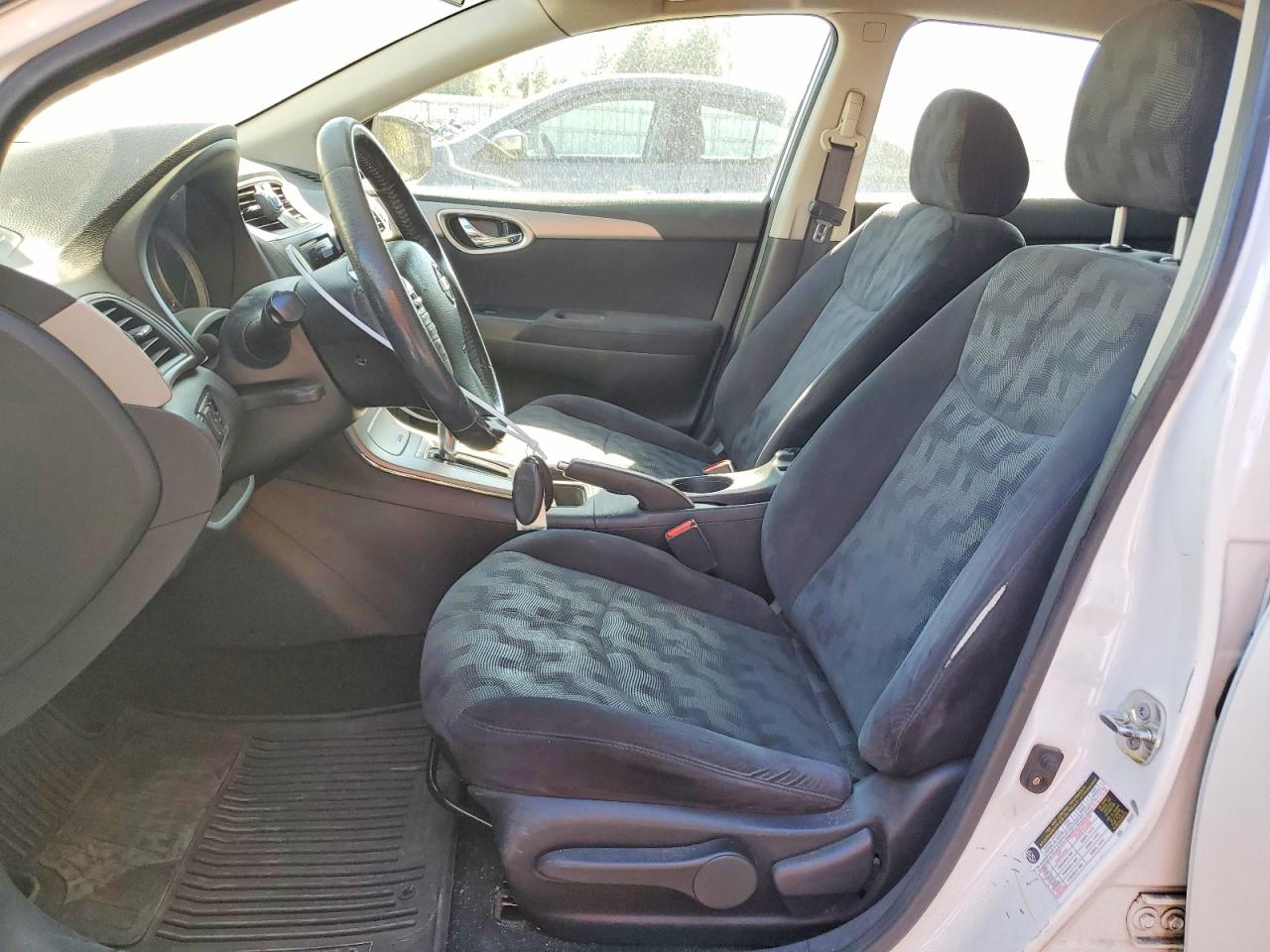 2013 Nissan Sentra S Белый vin: 3N1AB7AP3DL635678